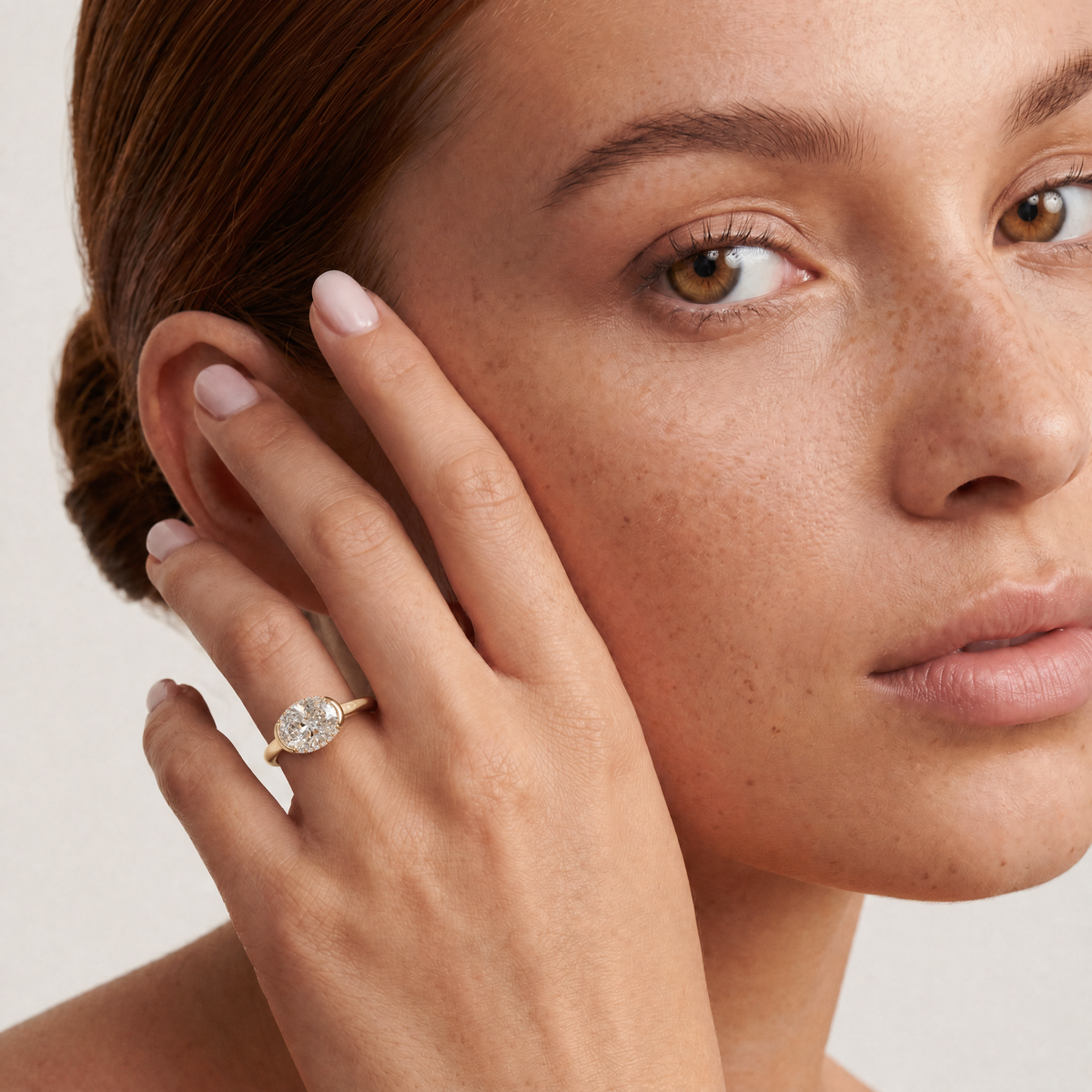 The Nala | 1.55ct Oval Lab Grown Diamond Engagement Ring