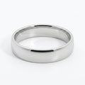 Men's Platinum Plain Polished Wedding Ring