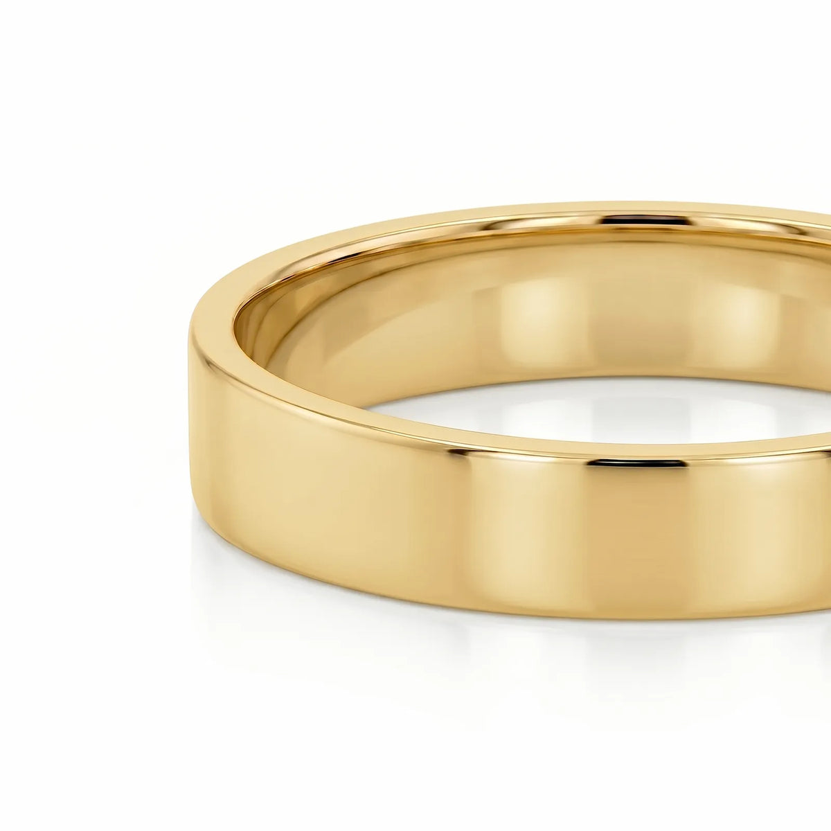 9ct Yellow Gold Mens Wedding Ring