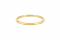 9ct Yellow Gold Geometric Shaped Wedding Ring