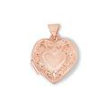 9ct Rose Gold Heart Locket