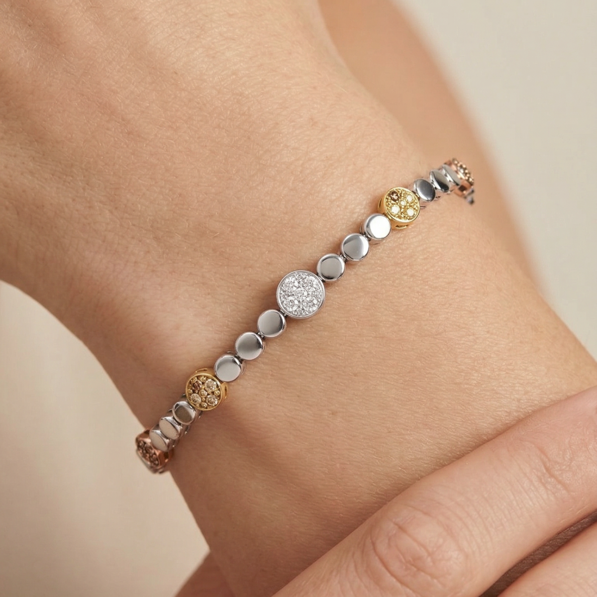 Dreamtime Australian Diamond Set Tennis Bracelet
