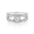 1.13ct Round Natural Diamond Ring
