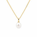 9ct Yellow Gold Baroque Pearl Pendant