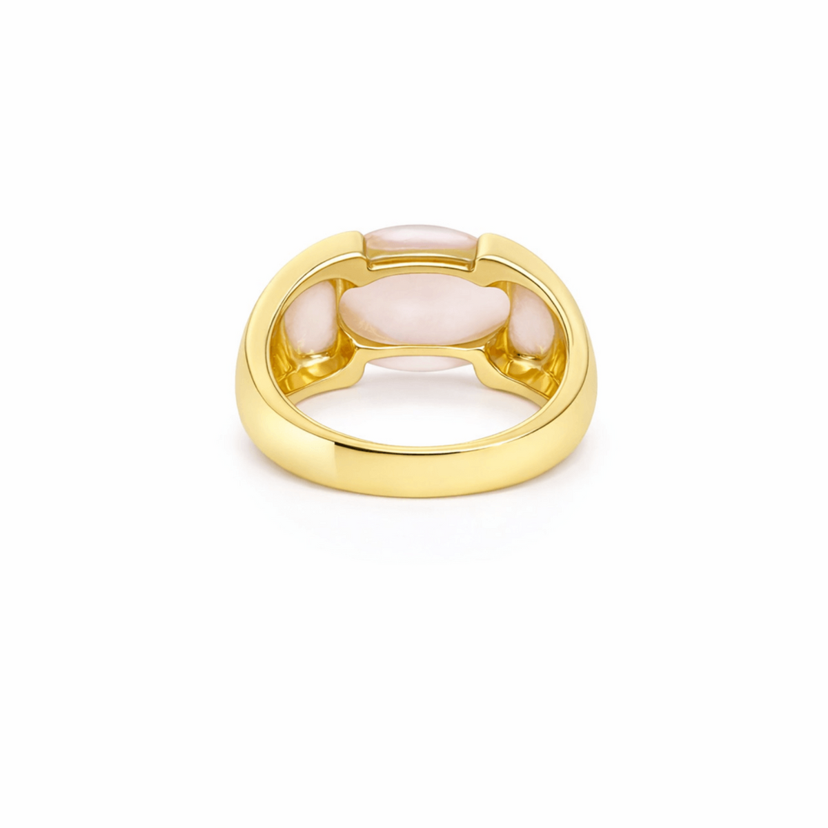 9ct Yellow Gold Oval Mabe Pearl Ring