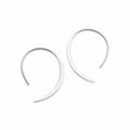Najo Arc Sterling Silver Earrings