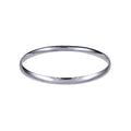 Sterling Silver 54mm Solid Comfort Fit Bangle
