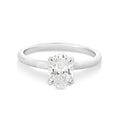 The Ally | 1.05ct Oval Lab Grown Diamond Engagement Ring