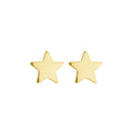 Yellow Gold Plated Tiny Star Studs
