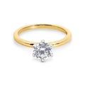The Mia | 1.00ct Round Lab Grown Diamond Engagement Ring