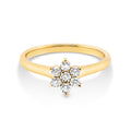The Daisy | 0.28ct Cluster Lab Grown Diamond Engagement Ring