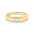 10ct Yellow Gold Lab Grown Diamond Dress Ring