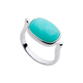 Najo Fleur Amazonite Ring