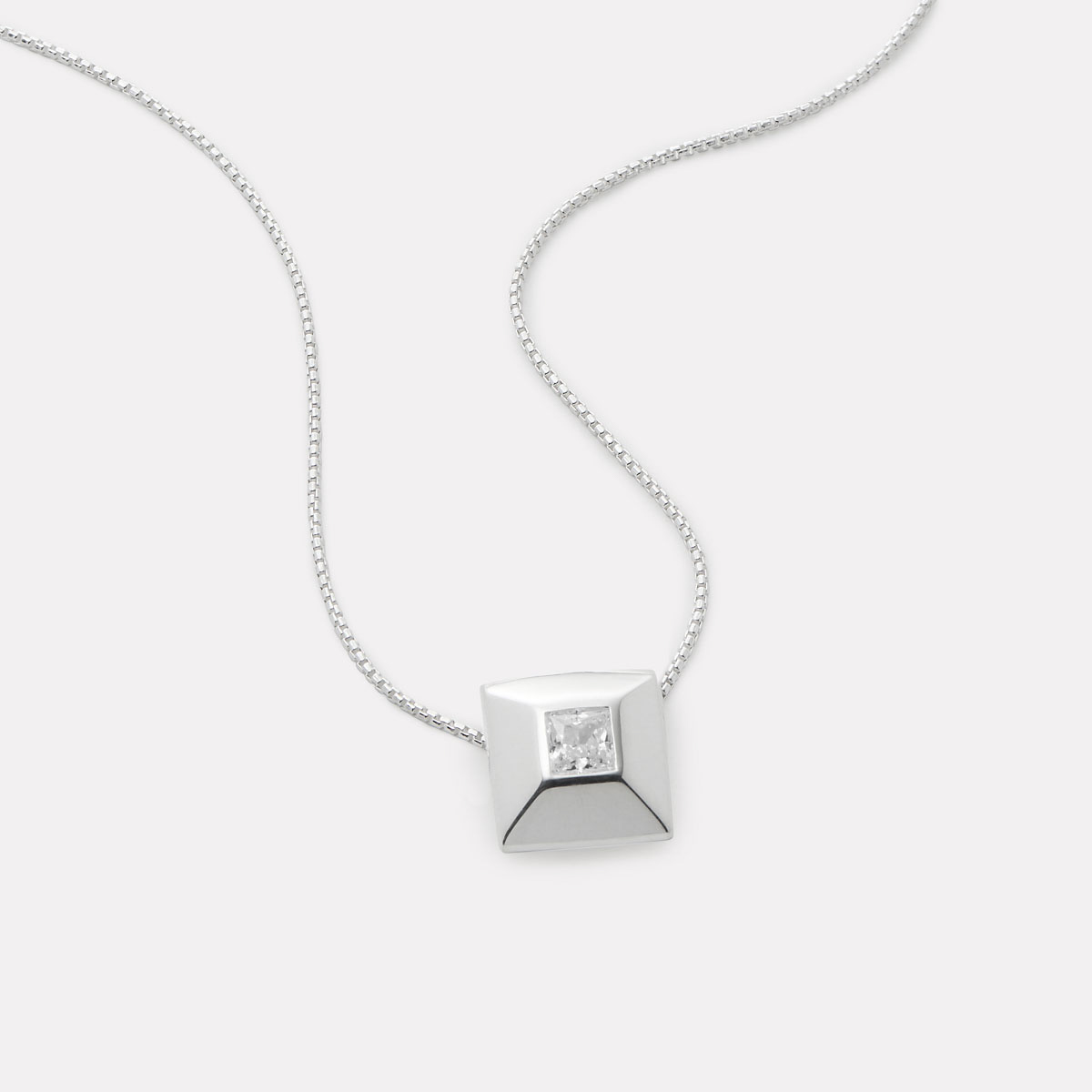 Najo Halo Cubic Zirconia Necklace
