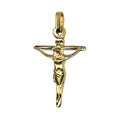 9ct Yellow Gold Crucifix