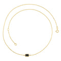 9ct Yellow Gold Smokey Quartz Necklace