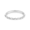 18ct White Gold Diamond Set Wedding Ring