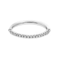 9ct White Gold Diamond Wedding Ring