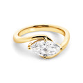 The Sienna | 1.52ct Marquise Lab Grown Diamond Engagement Ring