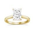 The Elise | 1.00ct Radiant Lab Grown Diamond Engagement Ring