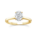 The Remi | 1.00ct Oval Lab Grown Diamond Engagement Ring