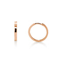 9ct Rose Gold Huggie Earrings