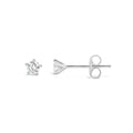 9ct White Gold 5 Claw 0.20ct Diamond Studs