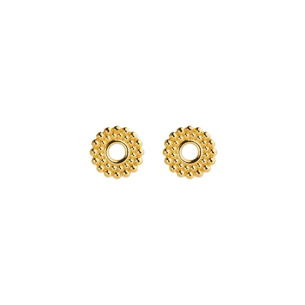 Najo Nectare Yellow Gold Stud Earrings
