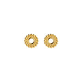 Najo Nectare Yellow Gold Stud Earrings