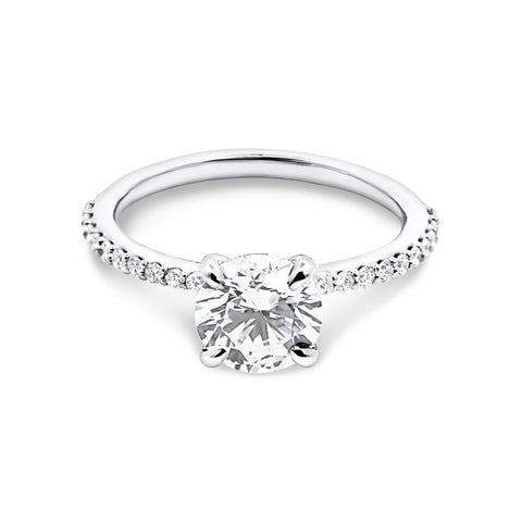 The Amanda | 1.69ct Round Lab Grown Diamond Engagement Ring