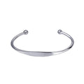 Sterling Silver Childs Surf Cuff Bangle