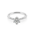 The Renee | 1.43ct Round Lab Grown Diamond Engagement Ring