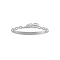 Thomas Sabo Charm Club Silver Id Bar 19.5Cm Bracelet