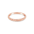 9ct Rose Gold Ladies Antique Pattern Wedding Ring