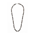 Men's Stainless Steel Beaded Copper Stone Chain