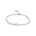 Sterling Silver Cubic Zirconia Tennis Bracelet