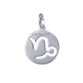 Capricorn | Sterling Silver Cut Out Zodiac Pendant