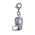 Sterling Silver Cz Ring in Box Charm