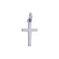 Sterling Silver Plain Polished Cross