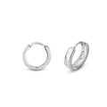 Sterling Silver Tiny Huggie Earrings