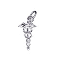 Sterling Silver Medical Symbol
