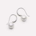 Najo Ocean Glow Sterling Silver Pearl Earrings