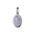 9ct White Gold St Christopher