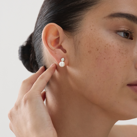Najo Mirage Pearl Earrings - alternate view