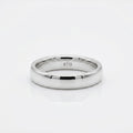 Men's Sterling Silver Plain Wedding Ring