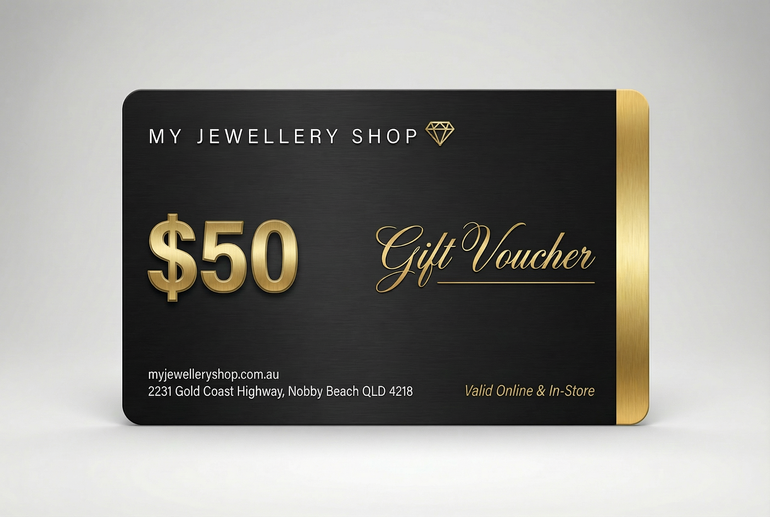My Jewellery Shop $50 Gift Voucher