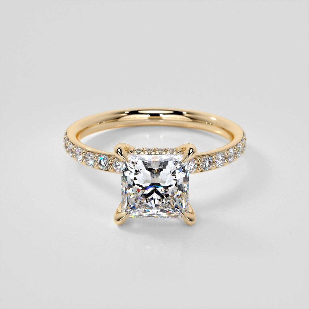 Custom diamond ring