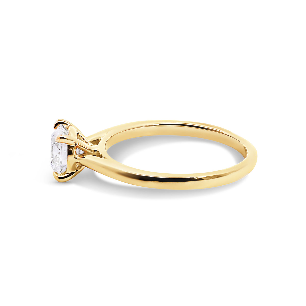 The Leia | 1.00ct Round Lab Grown Diamond Engagement Ring