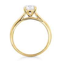 The Leia | 1.00ct Round Lab Grown Diamond Engagement Ring