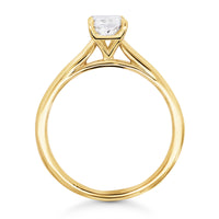 The Elise | 1.00ct Radiant Lab Grown Diamond Engagement Ring